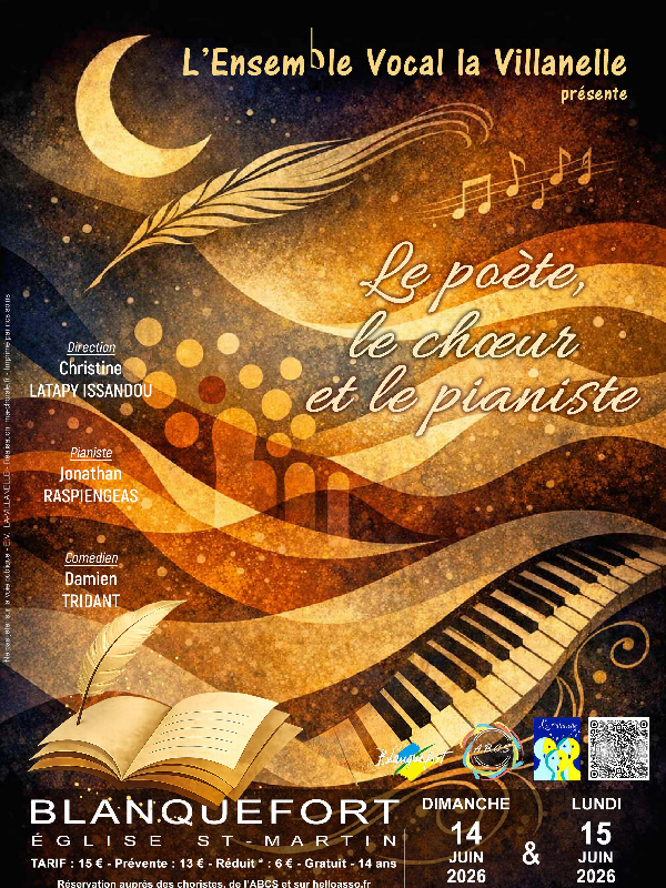 LE POÈTE, LE CHOEUR ET LE PIANISTE&nbsp