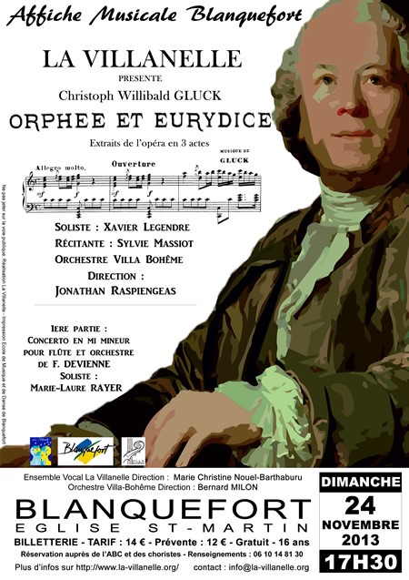 Opéra de Glück&nbspExtraits de Orphée et Eurydice